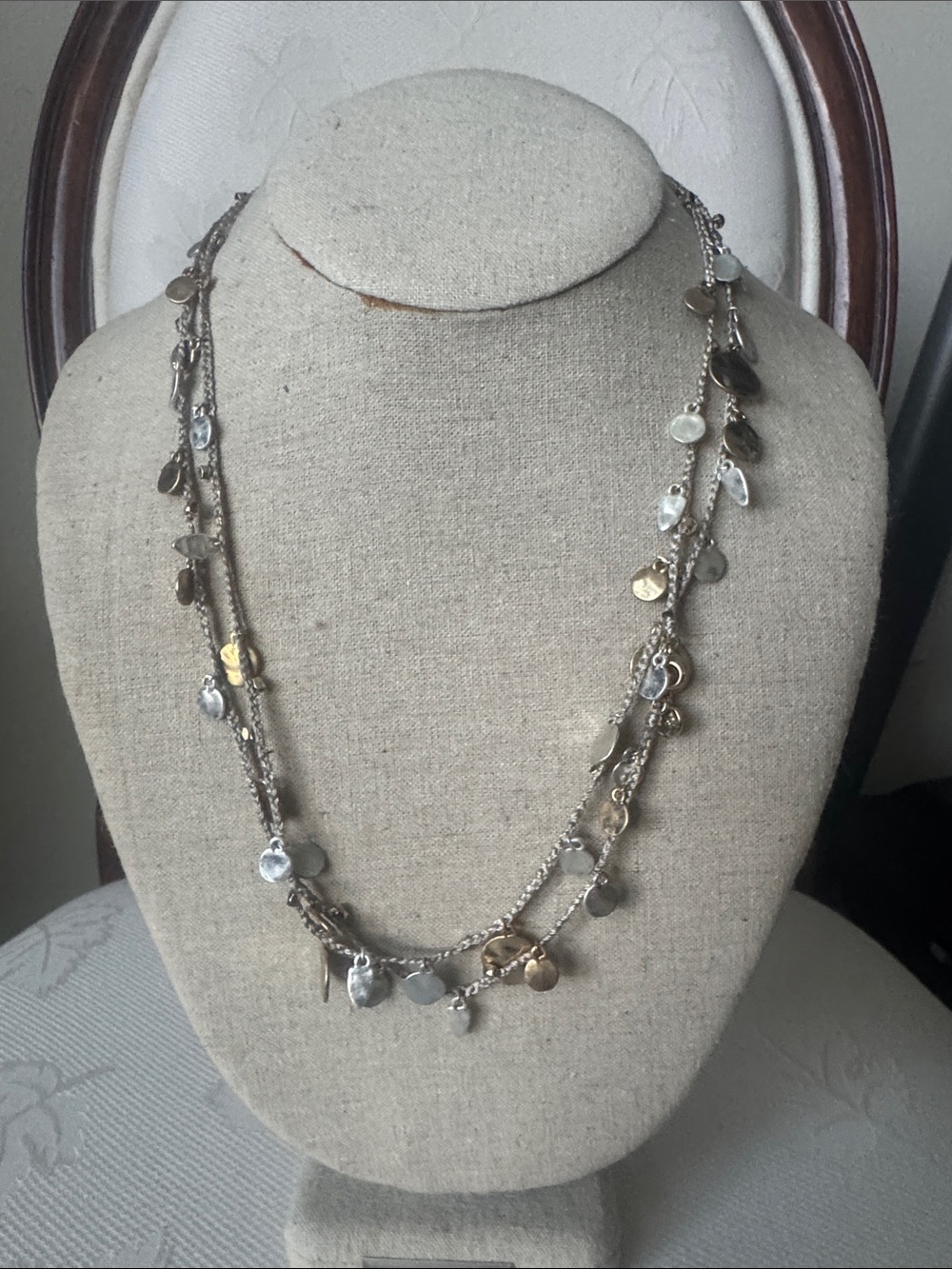 Stella & Dot Setta Medallion necklace